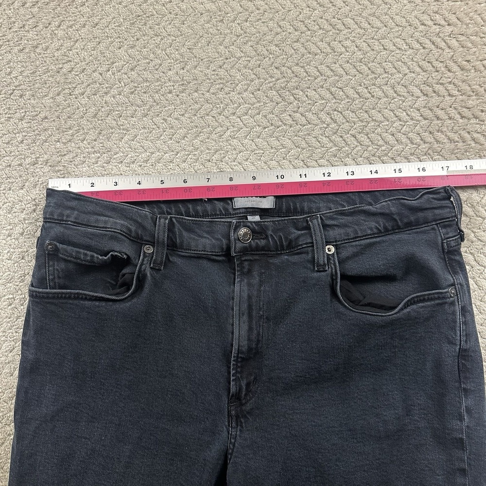 Agolde Women's Kye Black jeans Size 32 Organic cotton Modern Luxury Denim - Picture 7 of 15